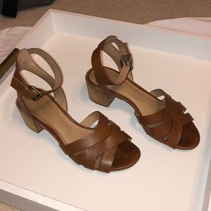Madewell Block 1.5 Inch Heel Sandal Used Condition